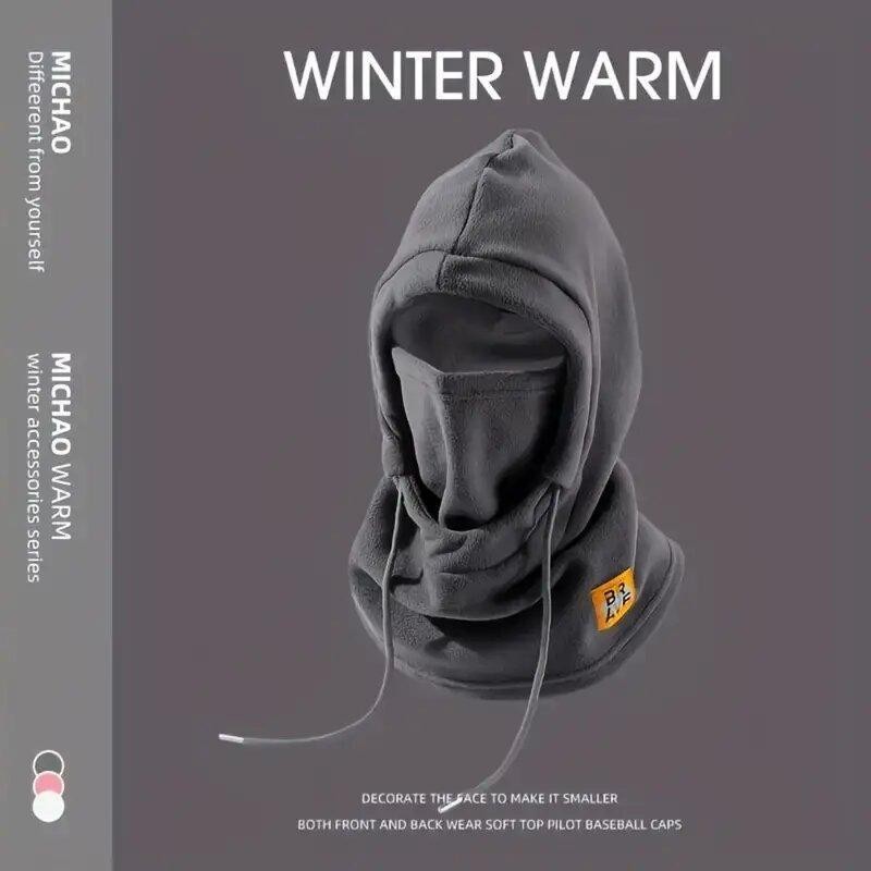 Winter Warm Hat Mask Neck Warmer 3 in 1 Windproof Balaclava Cold Weather Gear