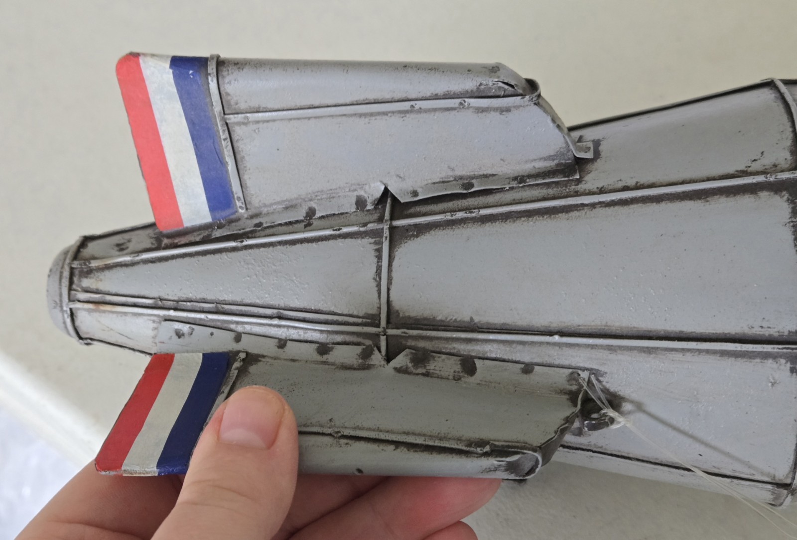 WWII 26" U.S. Navy L-2 Metal Model Hanging Blimp Airship Toy