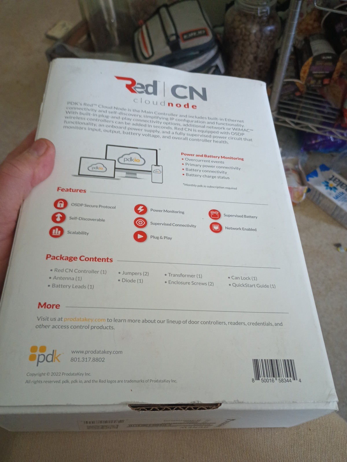 ProdataKey RCNEW Cloud Access Controller