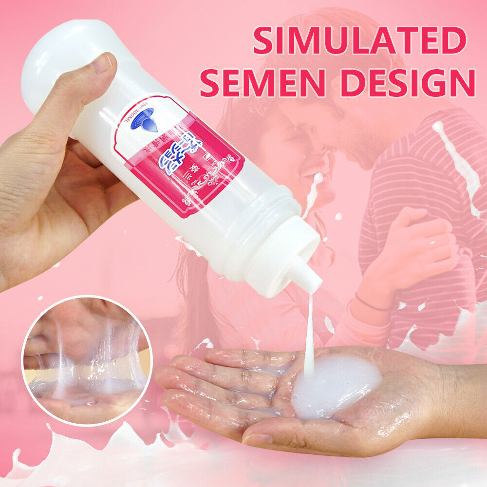 7OZ Lubricant Sperm Realistic Long Lasting Water Based Sex Lube Gel Adult Couple