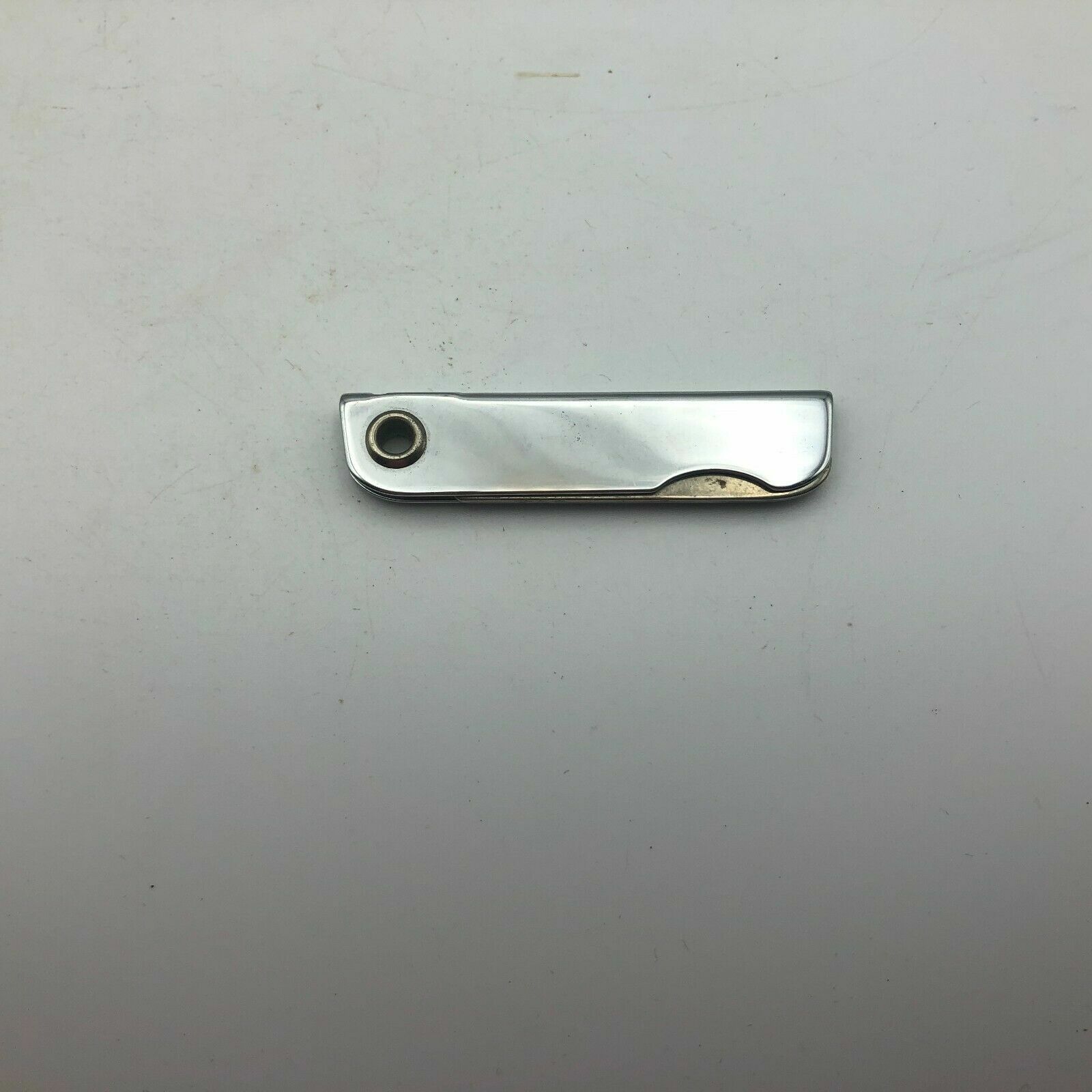 Vintage Bassett 80 USA Folding Knife Bottle Opener Combo FOB From A Keychain ()