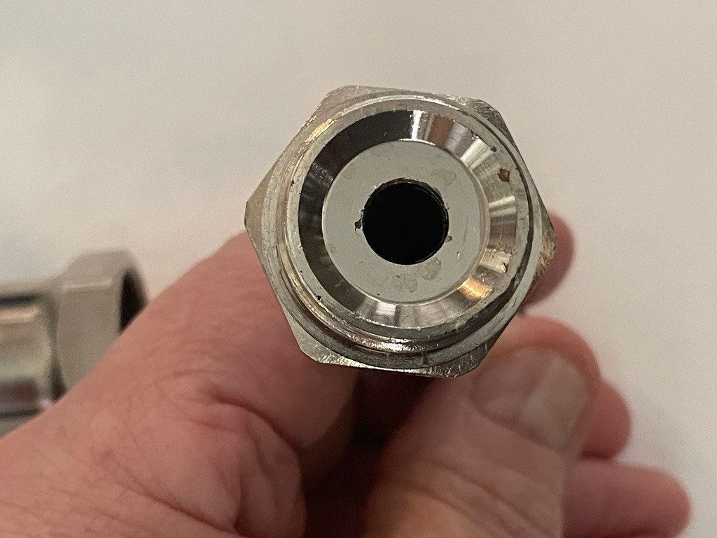 BINKS AIR SPRAY GUN MOUNTED FLUID FILTER INCLUDES 100 MESH OEM ELEMENT