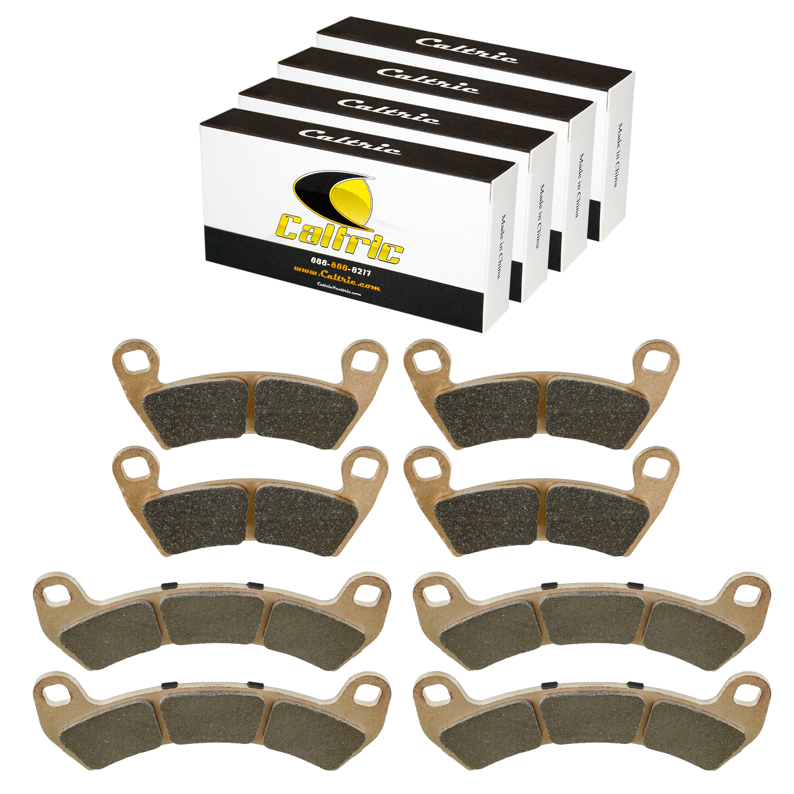 Front and Rear Brake Pads for Polaris RZR XP Turbo / RZR XP 4 Turbo 2016 - 2021