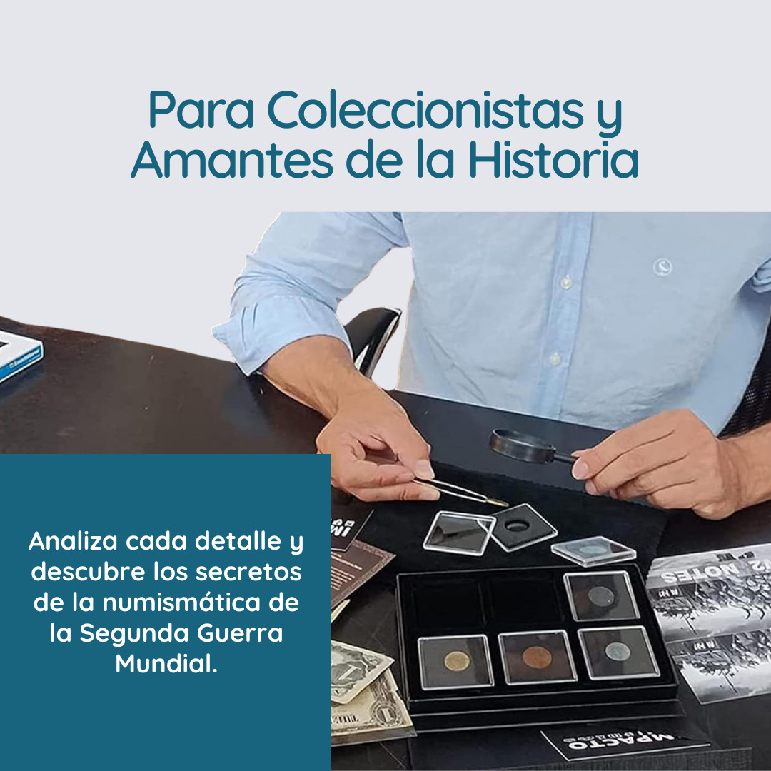 IMPACTO COLECCIONABLES - 6 WWII German Coins (1936-1945) | Third Reich COA Set