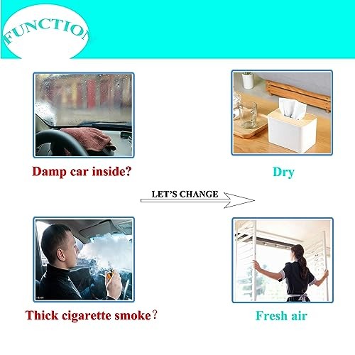 Black Outside Mount Window Rain Guards Compatible with 2018-2023 Kia Rio