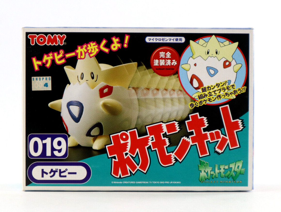 Vtg 1998 Tomy Pokemon Wind-Up Togepi 019 New Sealed US Seller