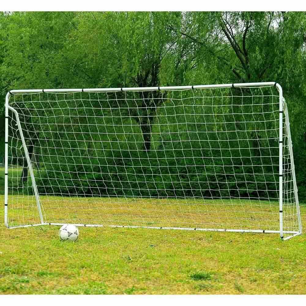 Soccer Goal 12' x 6' Football W/Net Clips, Anchor Ball Training Sets sports New