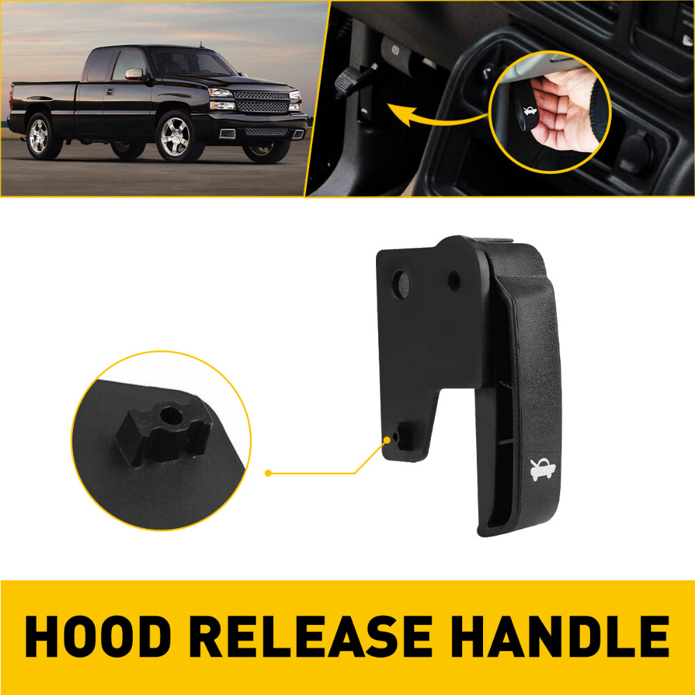 Hood Release Latch Handle For Chevy GMC Truck Silverado Tahoe Yukon 1999-2007
