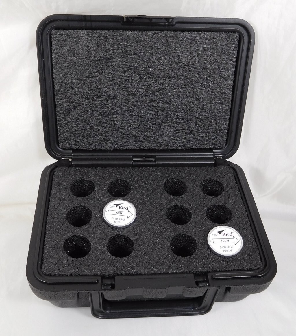 Bird EC-1 Style Case 12 Wattmeter Element Custom Storage Case