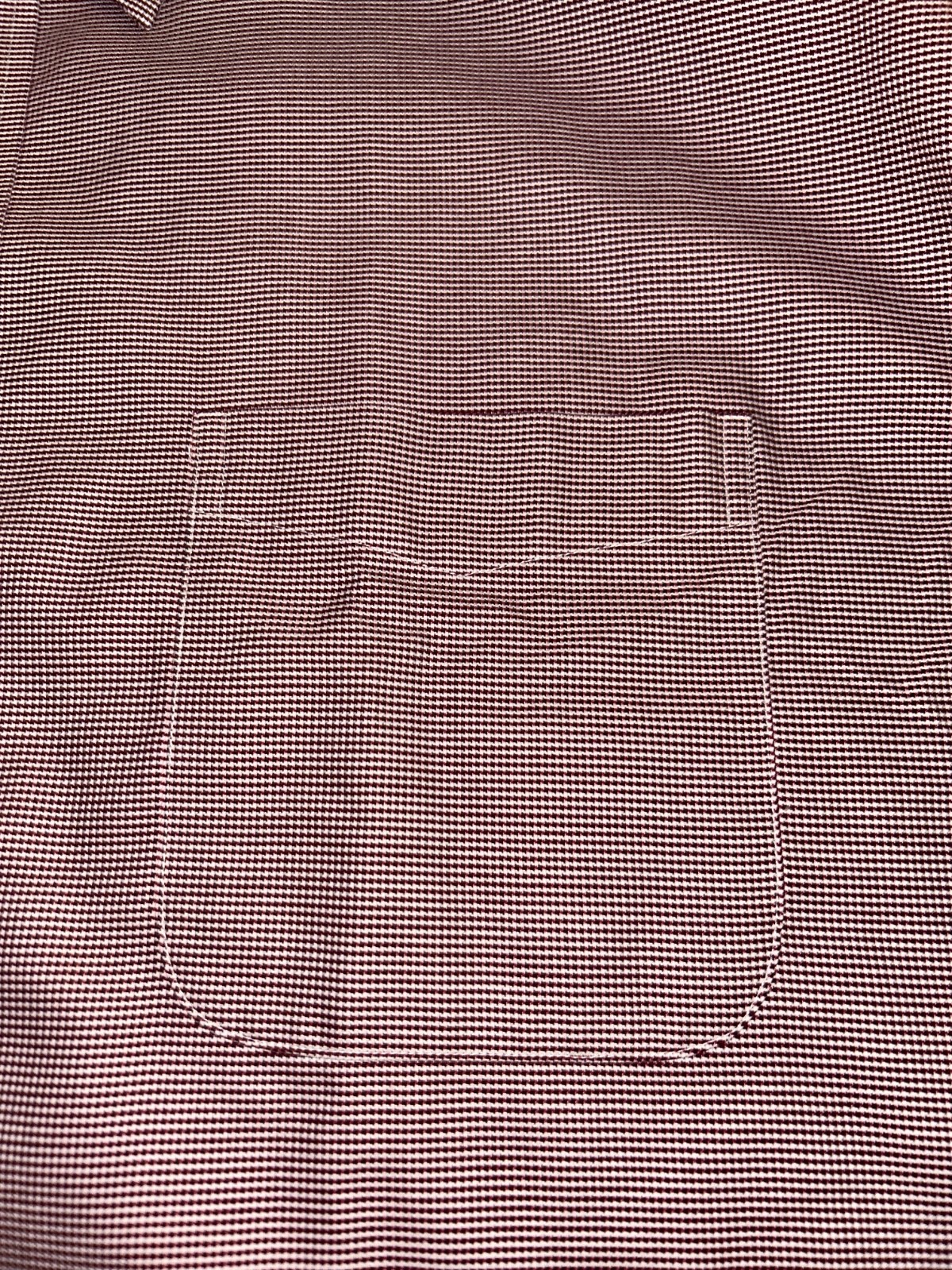 NWT's Roundtree Yorke Gold Label Dobby Red 19 36/37 Big Dress Shirt