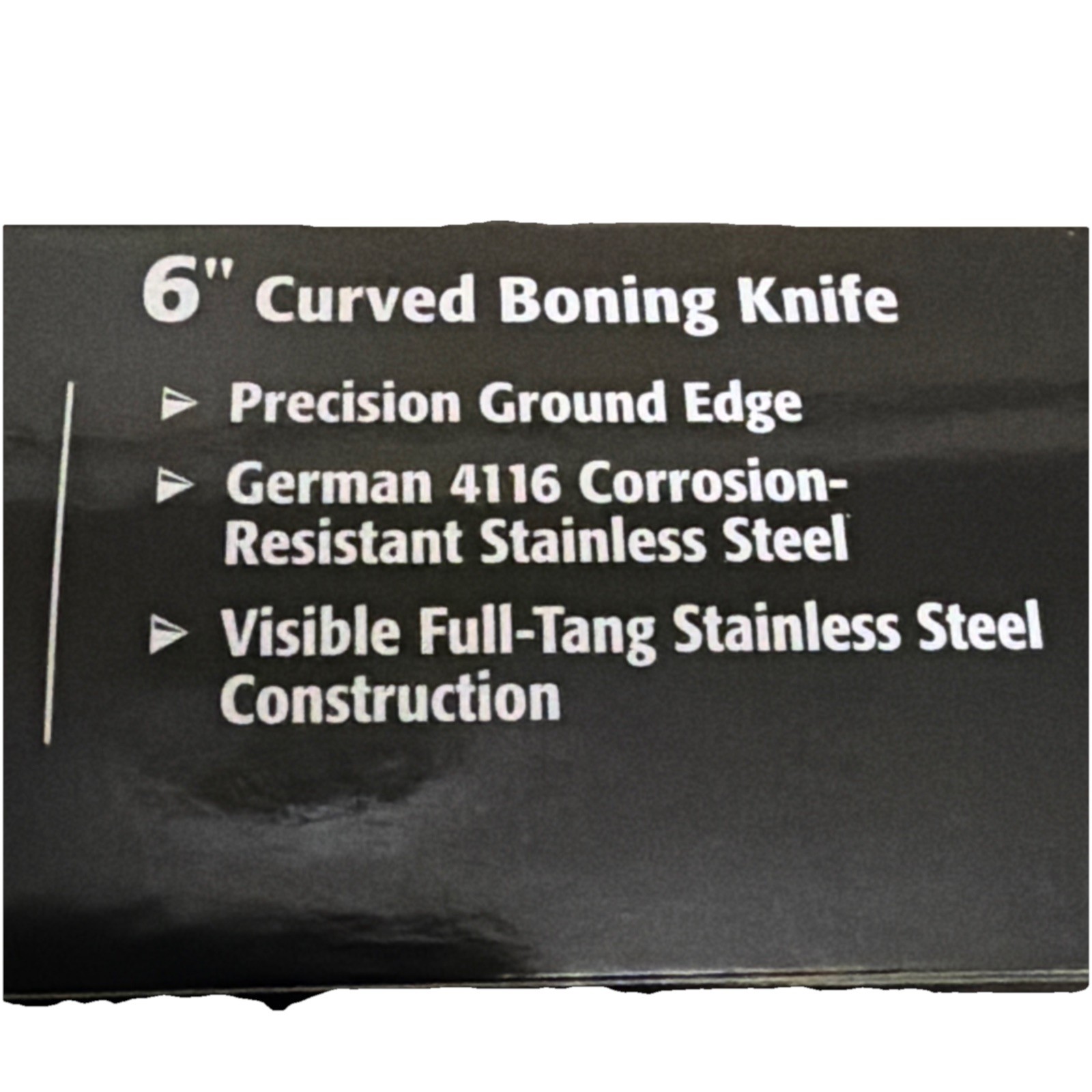 6 Piece Knife & Sharpener Set 4 Knives with Corrosion-Resistant Stainless Steel