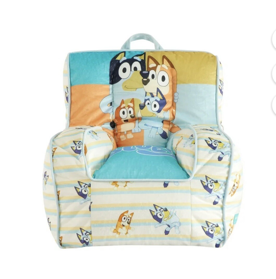 BBC Bluey Square Bean Bag Chair