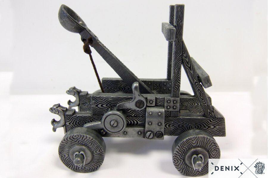 Medieval Miniature Catapult - 11th Century - Roman - Trebuchet - Denix Replica