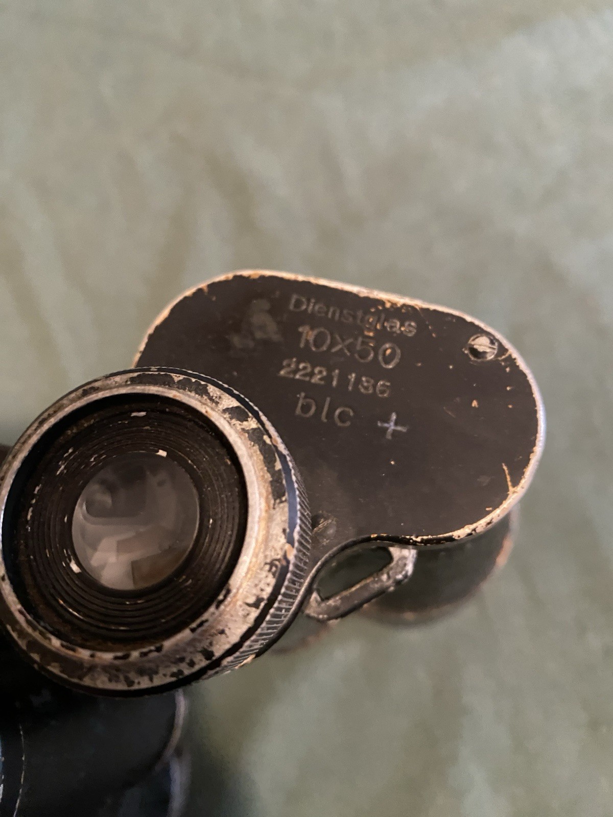 Vintage Original WW2 German 10x50 Binoculars Dienstglass