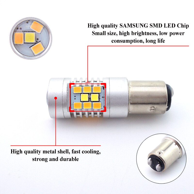Switchback 28-SMD LED for Suzuki Hayabusa Turn Signal w/ Daytime Running Lights