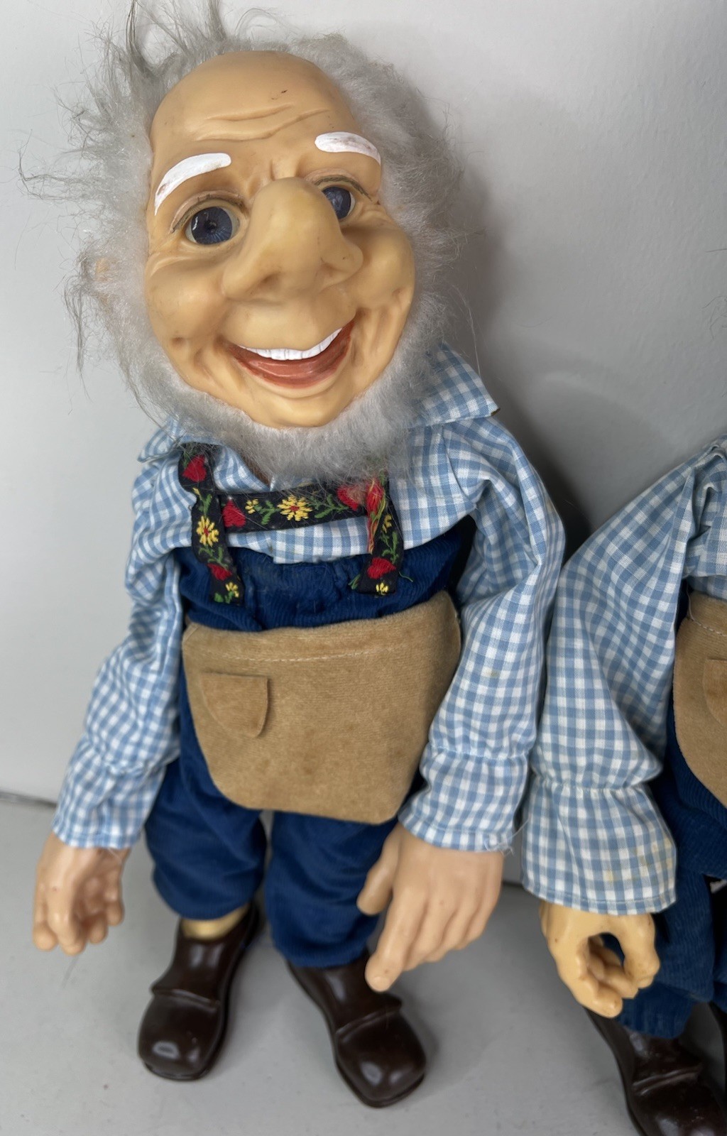 LOT OF 5 Vintage Dorf Dolls F. Katzenberger W. Frank Moveable Wire Handmade 16"