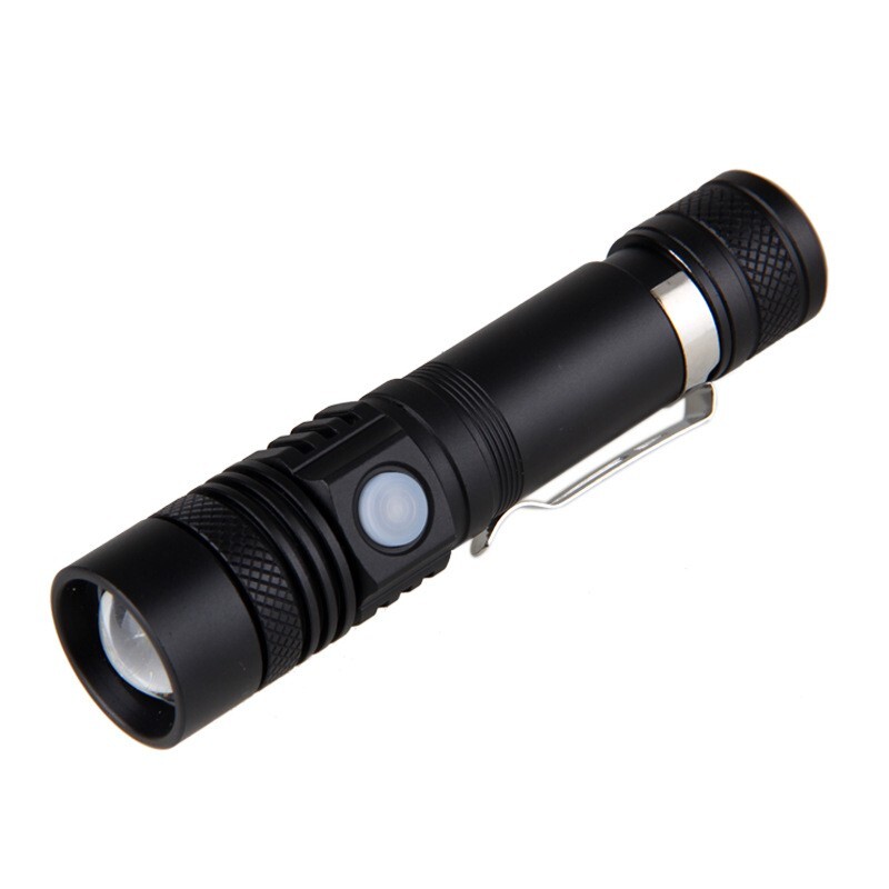 Rechargeable 990000LM LED Flashlight Tactical Police Super Bright Torch Zoomable