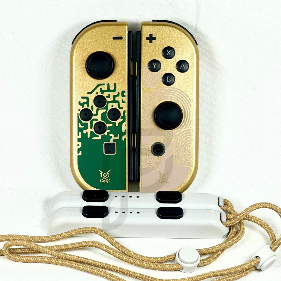 Nintendo Switch/OLED Hall Effect Never Drift Wireless JoyCons -With Wrist Straps