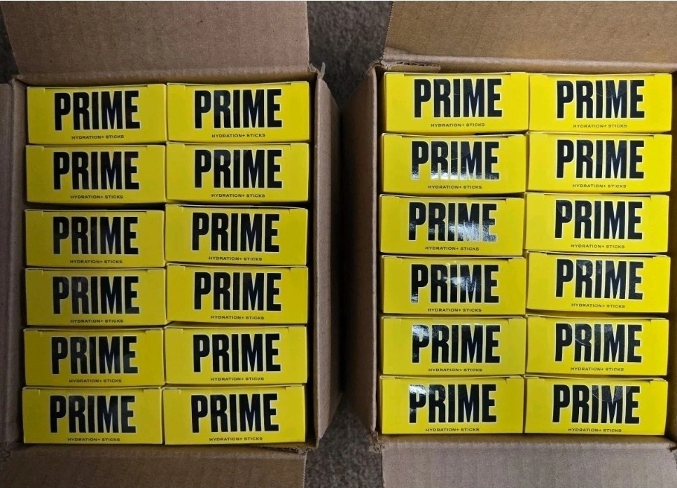 36 Boxes Prime Hydration Lemonade Drink Mix -6 Packets Per Box BB 01/26