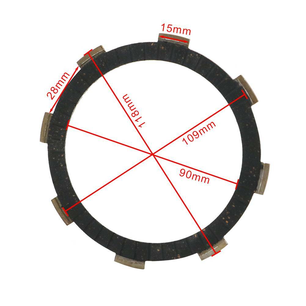 FOR HONDA ATC 125M TRX 125 TRX 90 TRX 90X CLUTCH PLATE REBUILD KIT + HD SPRINGS