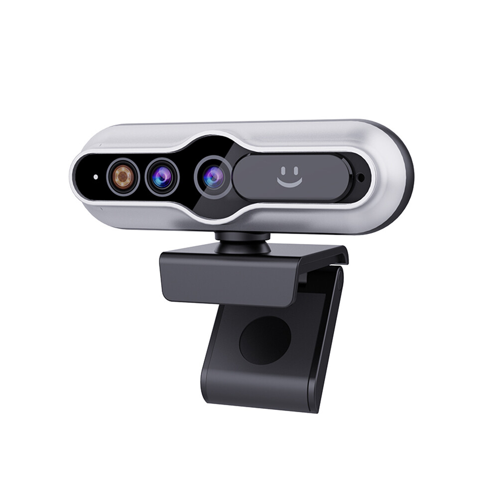 TOALLIN 2K Auto-Focus QHD Webcam Windows Hello Privacy Shutter w/Microphone New