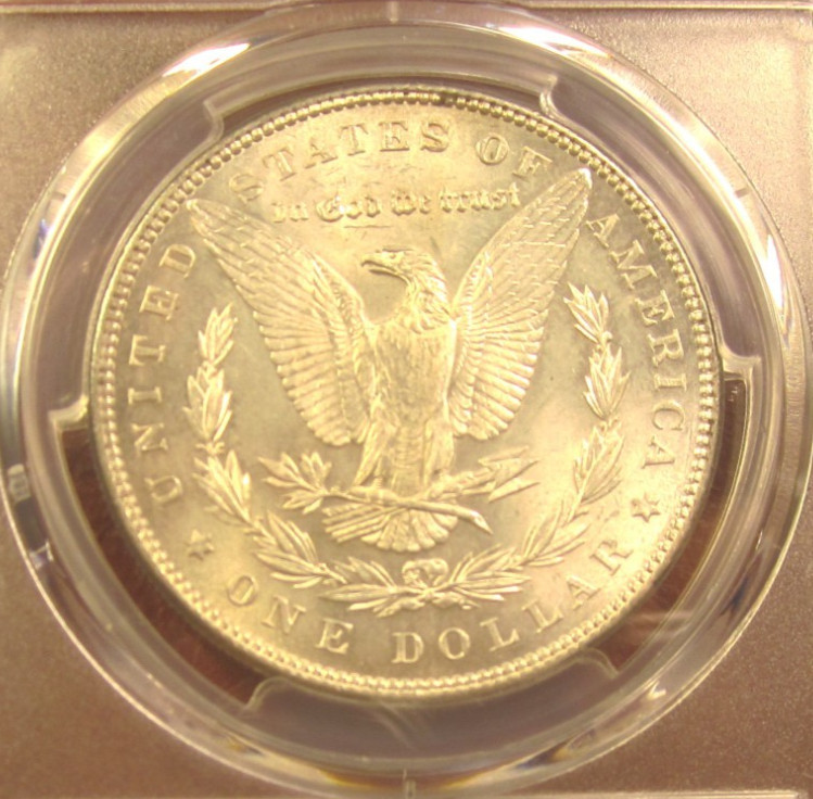 1897 MORGAN DOLLAR MS63 PCGS *** BLAST WHITE SILVER DOLLAR CERTIFIED MINT STATE