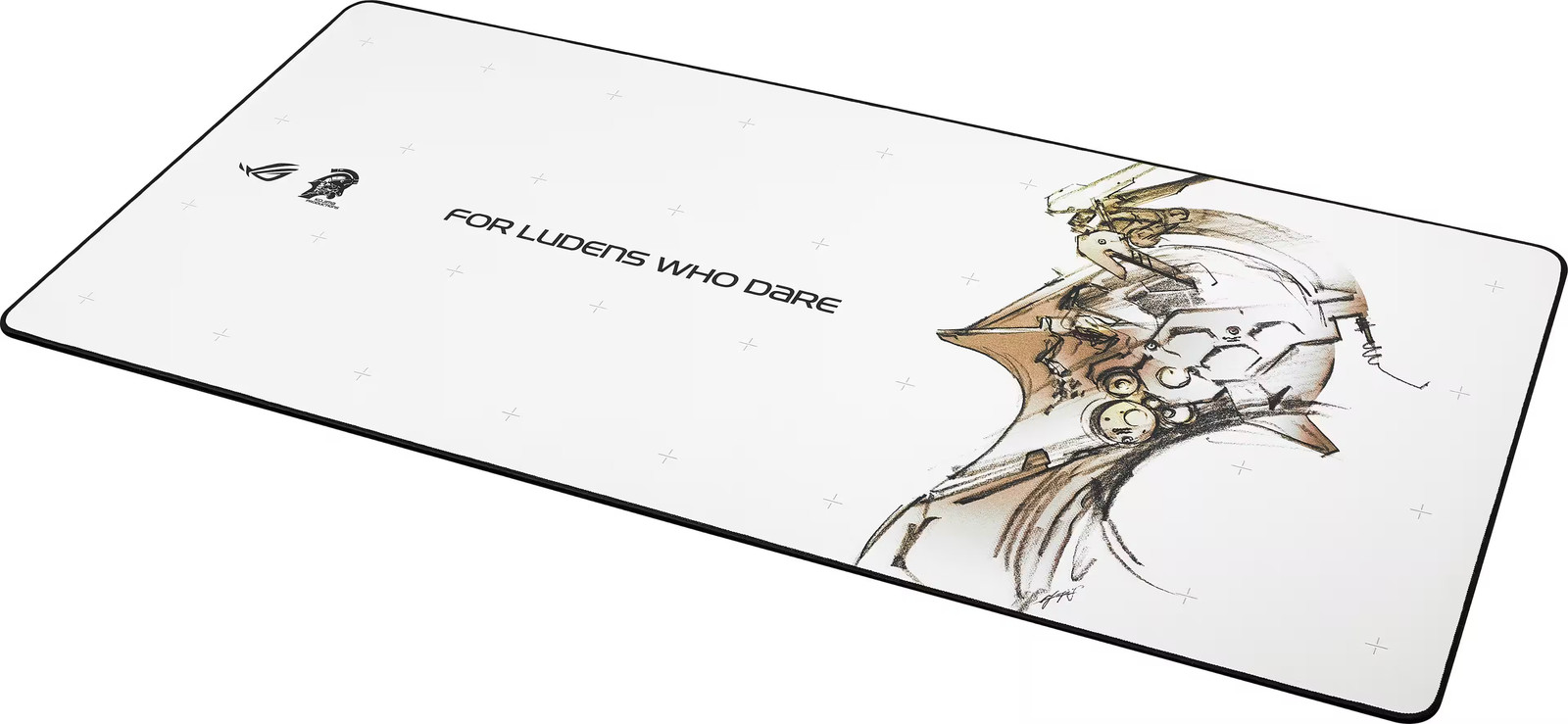 ASUS - ROG Scabbard II Gaming Mouse Pad (XXL) - KOJIMA PRODUCTIONS Edition