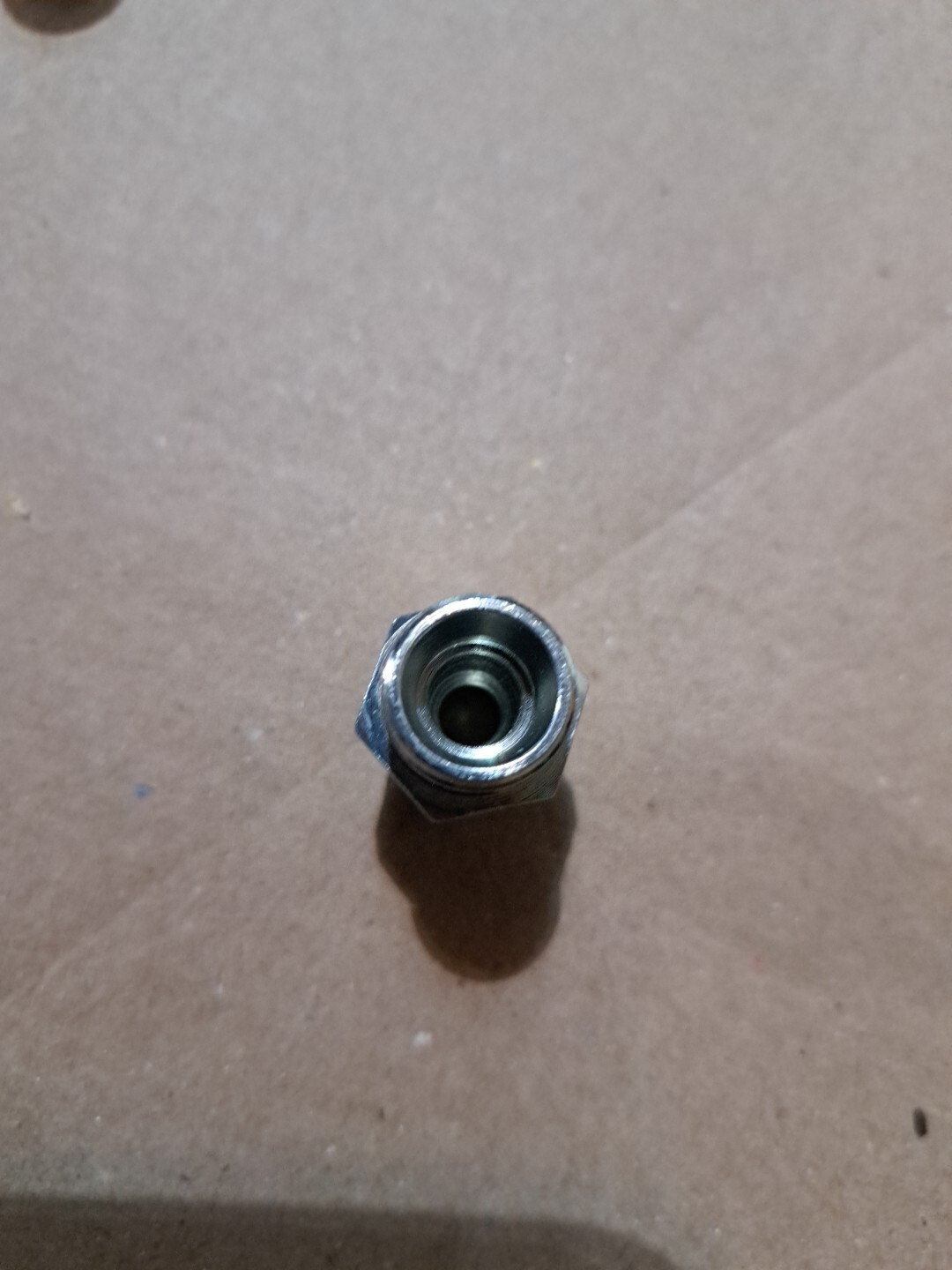 Chinese Mini Excavator Hydraulic Fitting Din Union M16 To 1/4" Connector