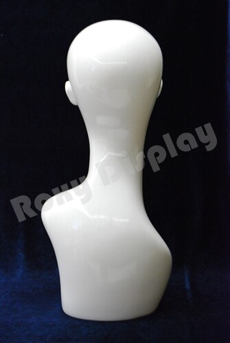 2PCS Female Mannequin Head Bust Wig Hat Jewelry Display #PS-TinaW X2