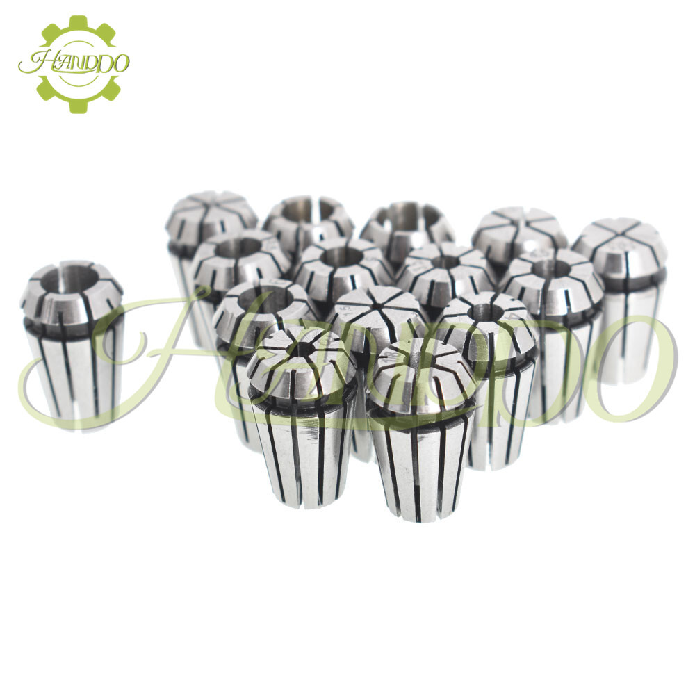 15Pcs ER11 Spring Collet Set CNC Super Precision Milling Tool