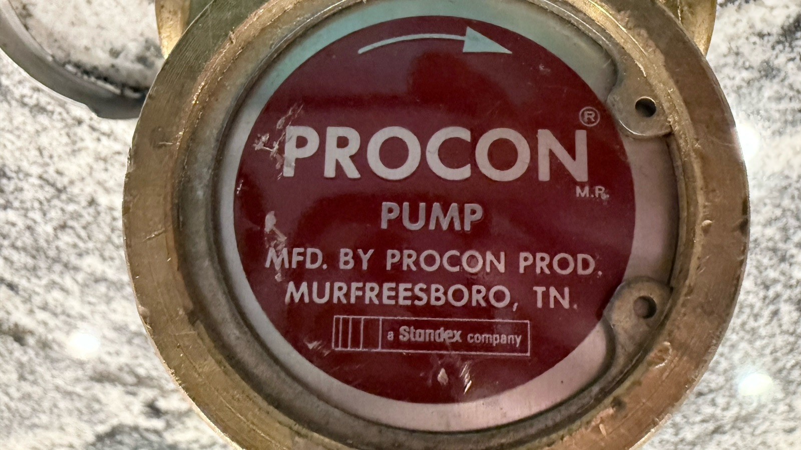 Procon CB2506A Rotary Vane Pump, Stainless Steel USA 2i