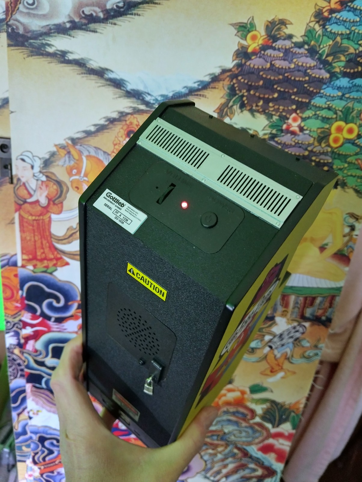 New Wave Toys Replicade Q*Bert Mini 1/6 Scale Arcade - Excellent - QBert