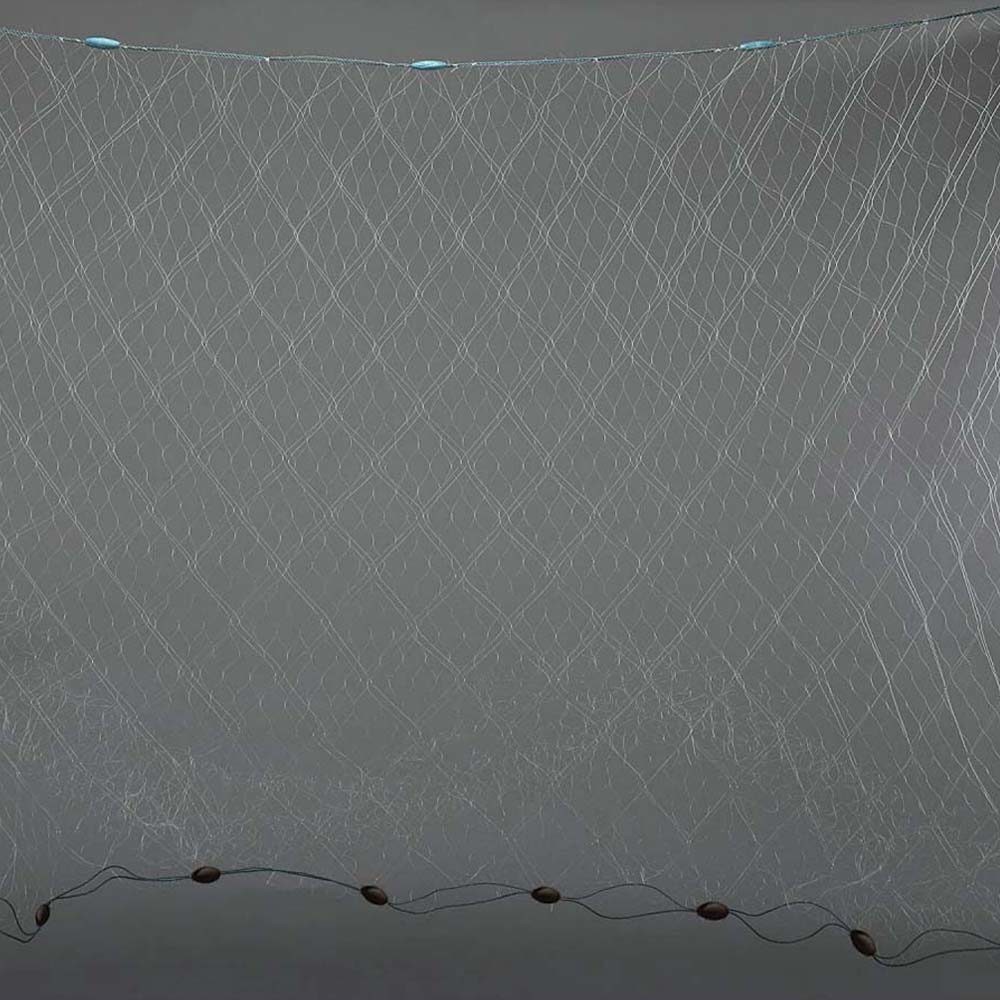 6'*100' Fishing Net Nylon Monofilament Gill Net with Float Fish Trap 4/5" Net