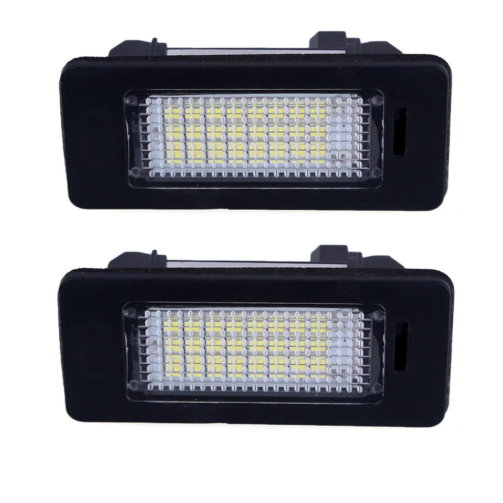 2x LED License Plate Light Tag Lamp Assembly White Canbus For BMW X1 X3 X4 X5 X6