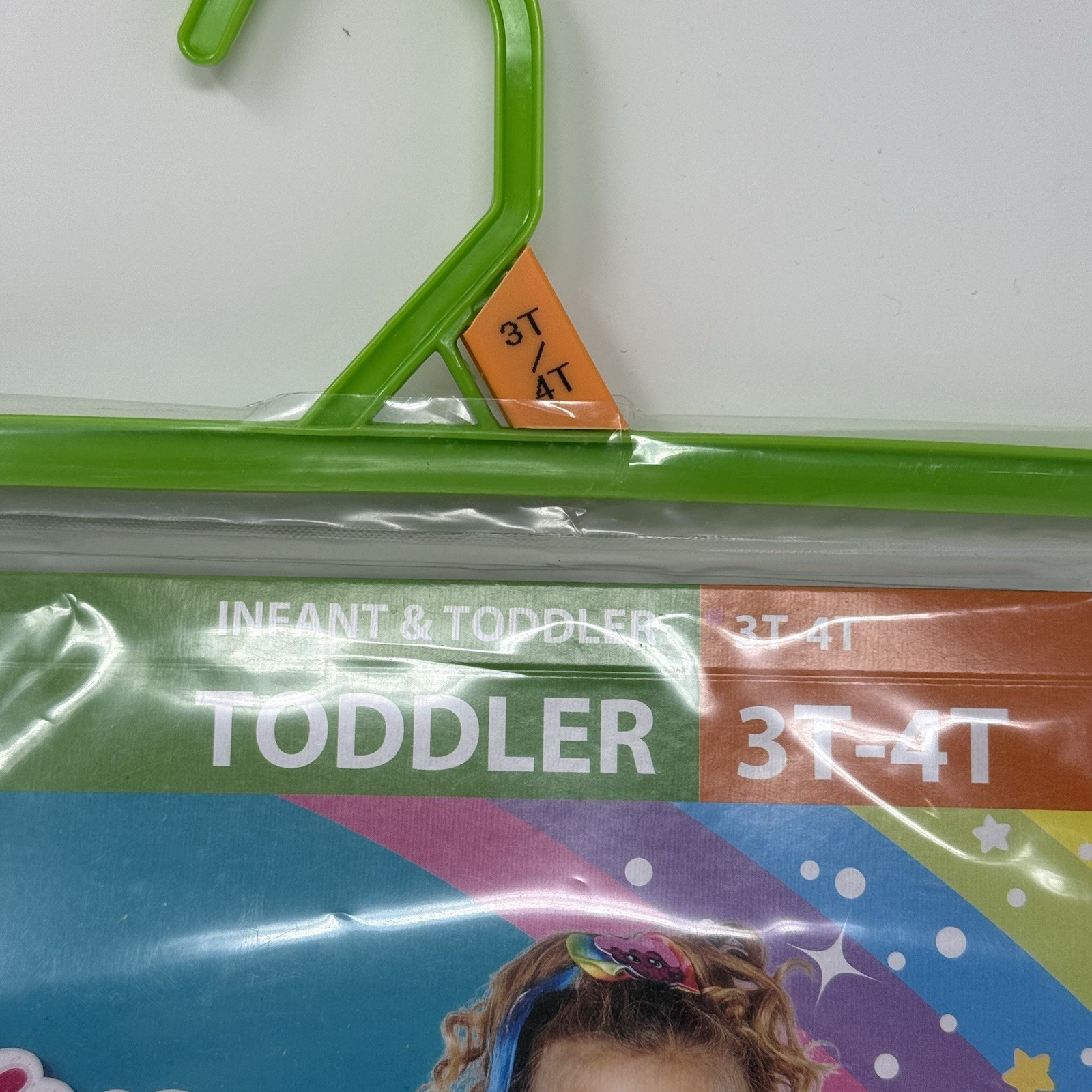 Kindi Kids Rainbow Kate Costume 3T Toddler, Dress Hair Clip New Inspirit Design