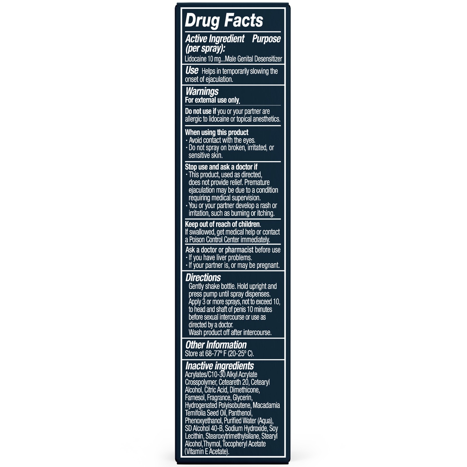 Promescent Mens Delay Spray Last Longer in Bed + Lubricant For Women Bundle