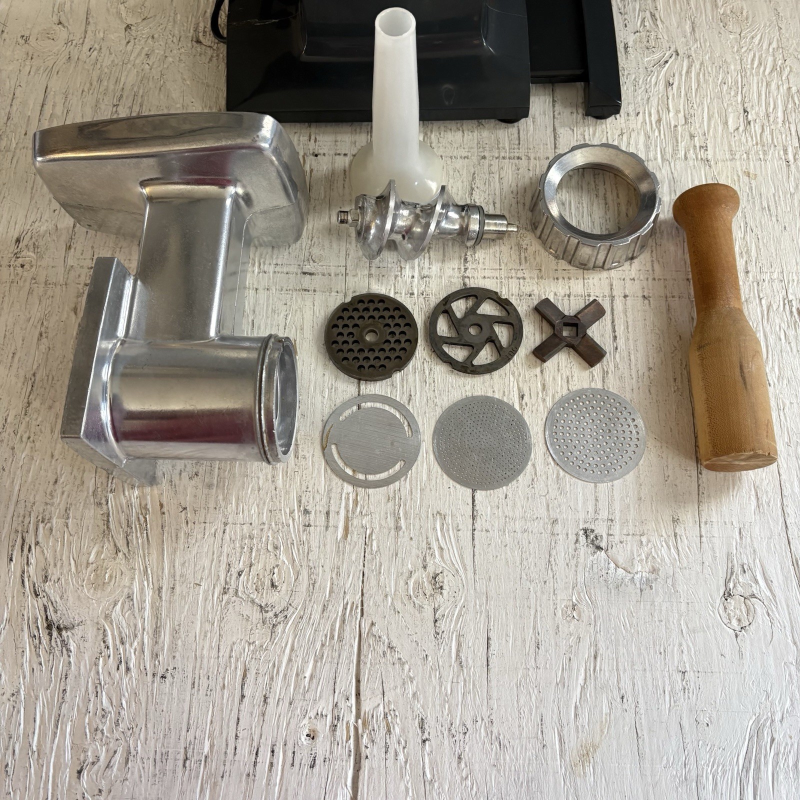 Vintage Rival Grind-O-Matic Electric Meat Grinder Chopper Model 2700 Complete