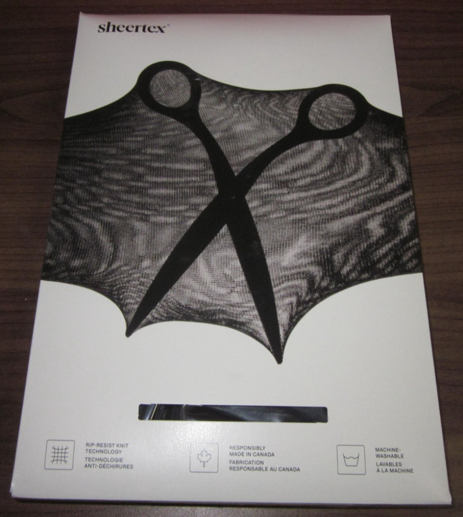 Sheertex Control Top Sheer Rip Resist Tights ~ Black ~ Medium