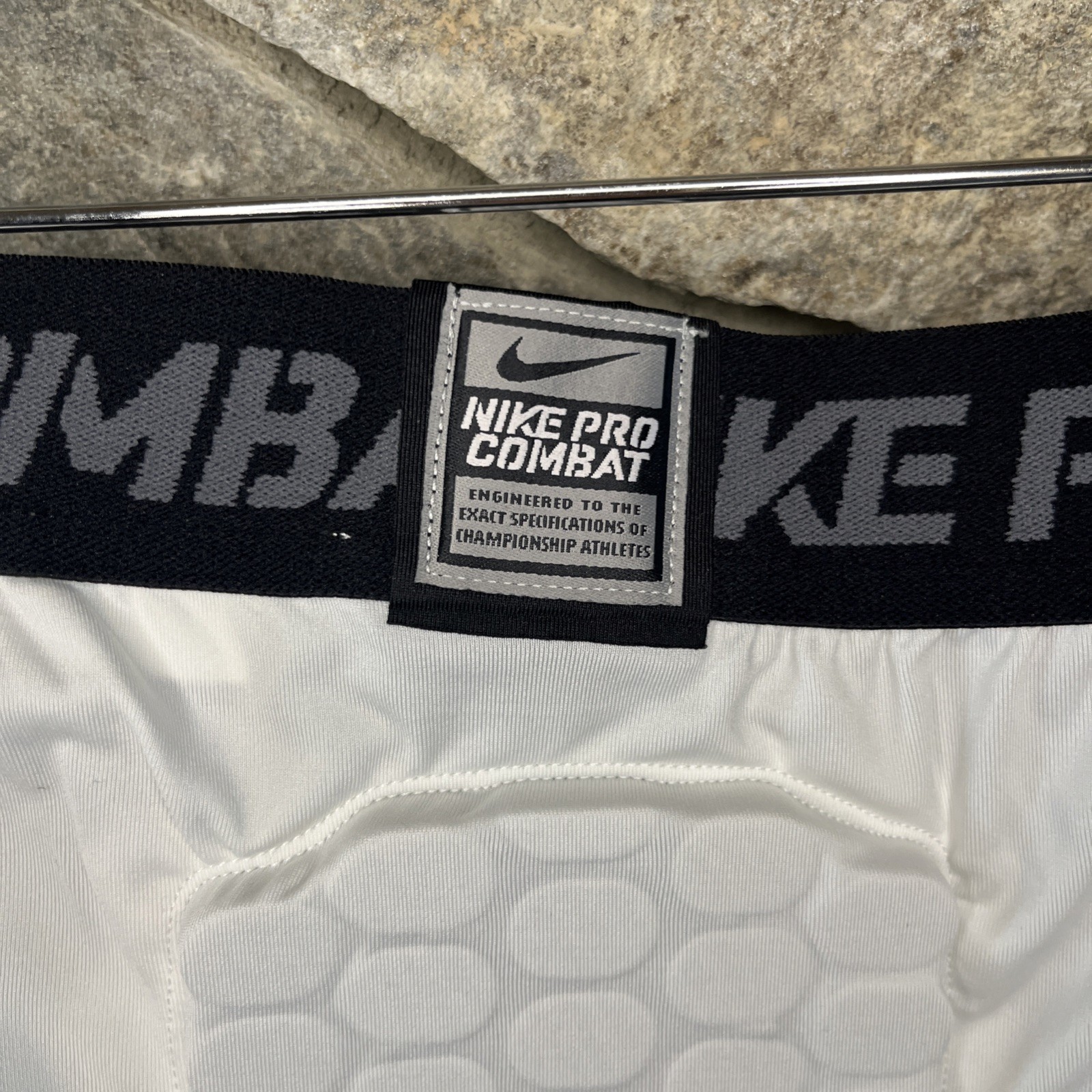 Nike Pro Combat Mens Padded Compression Shorts White XL FREE SHIPPING