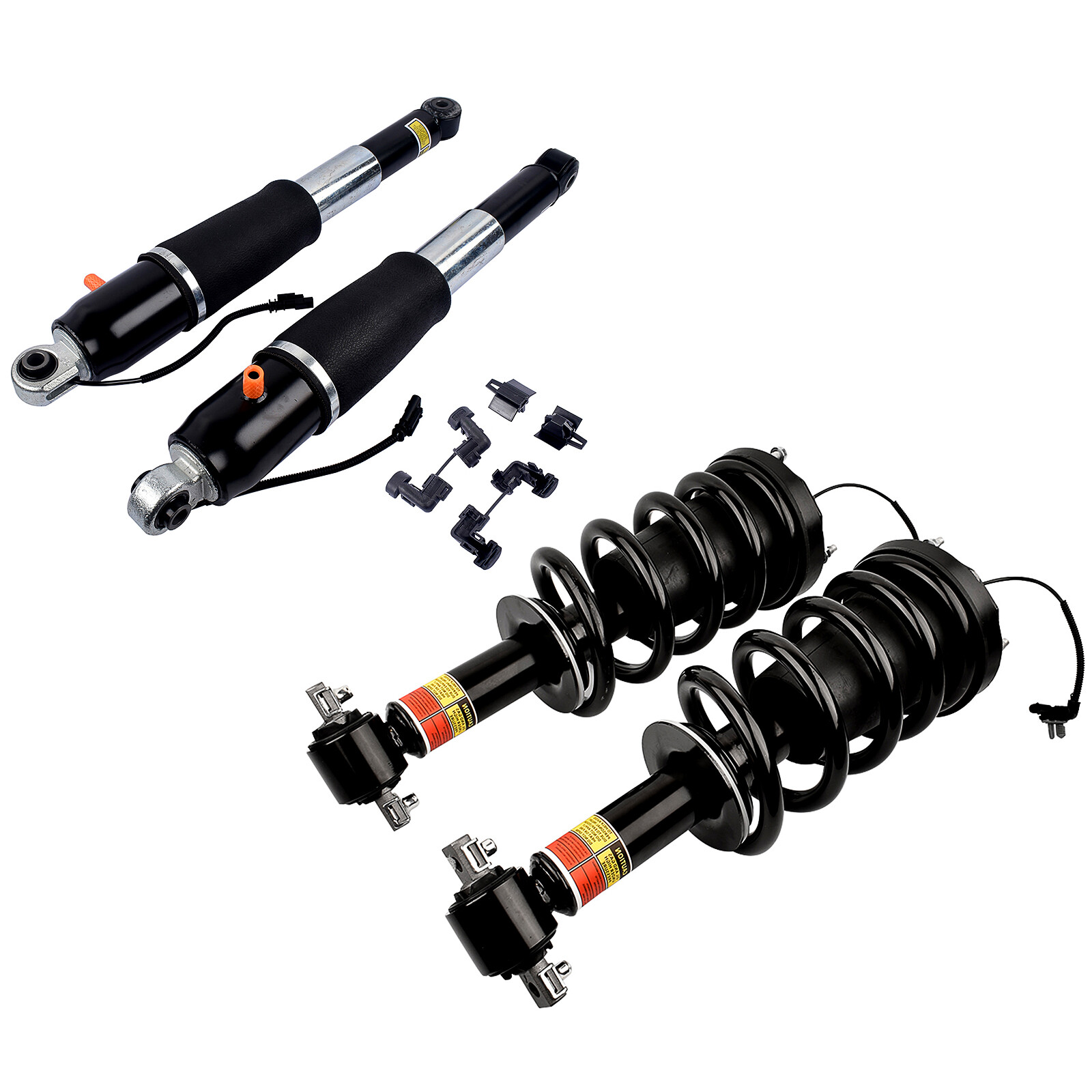 FRONT Strut Assy + REAR shock Absorber for 2015-20 Escalade Suburban Tahoe Yukon