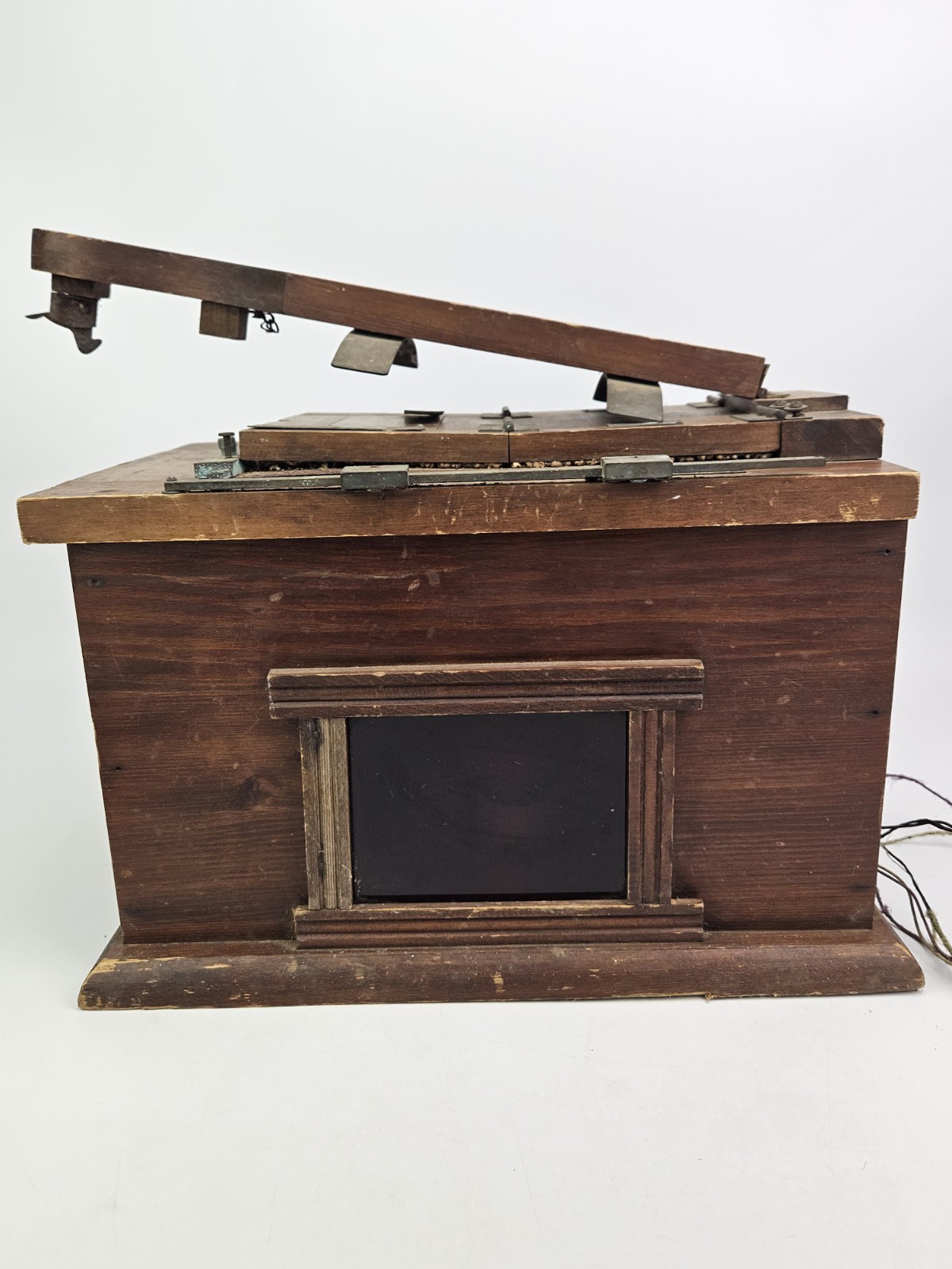 Antique Wooden Light Box For Developing Film Photo Developer Vintage Darkroom