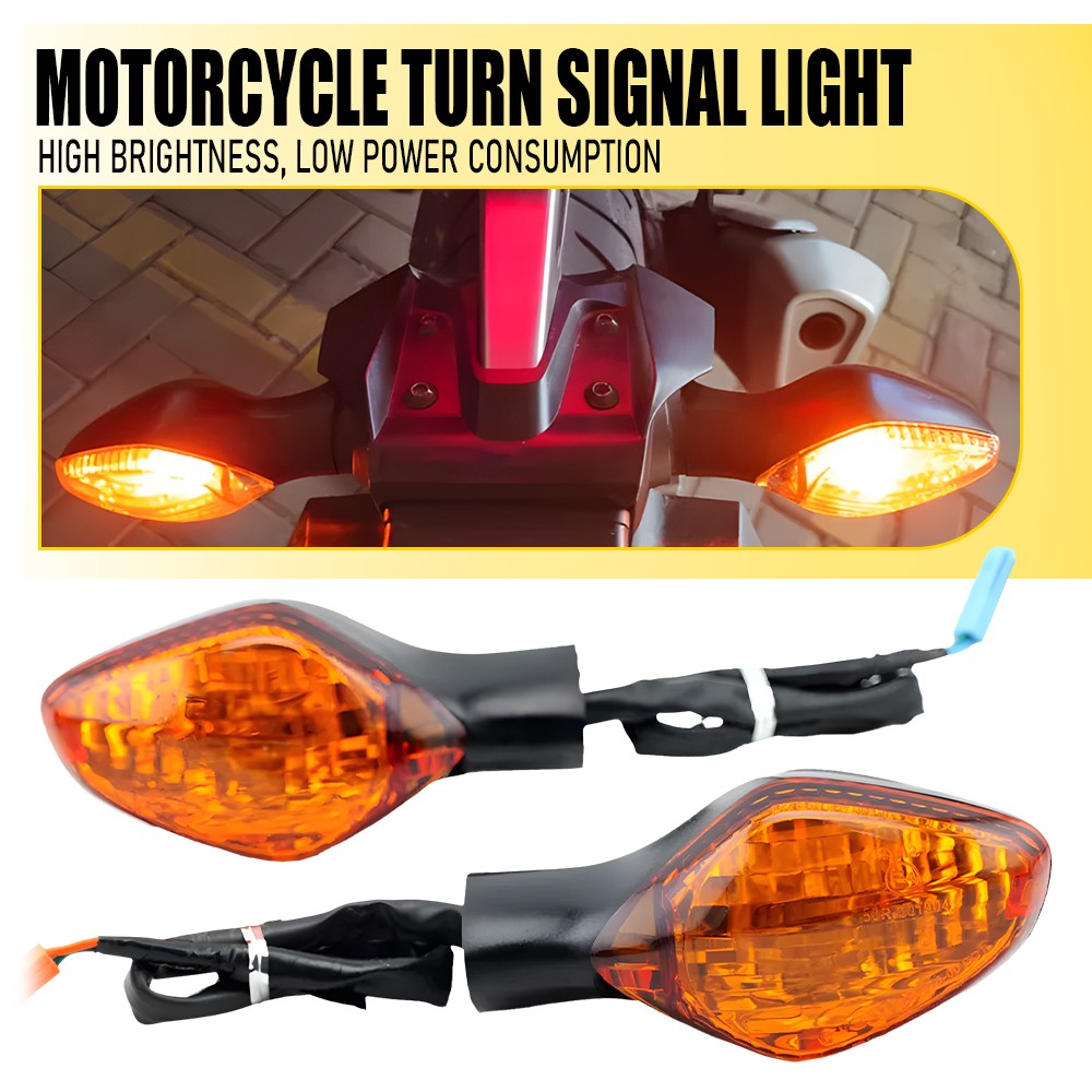 Front/Rear Turn Signal Indicators Lights For Honda CBR500R 13-18 Super Bright