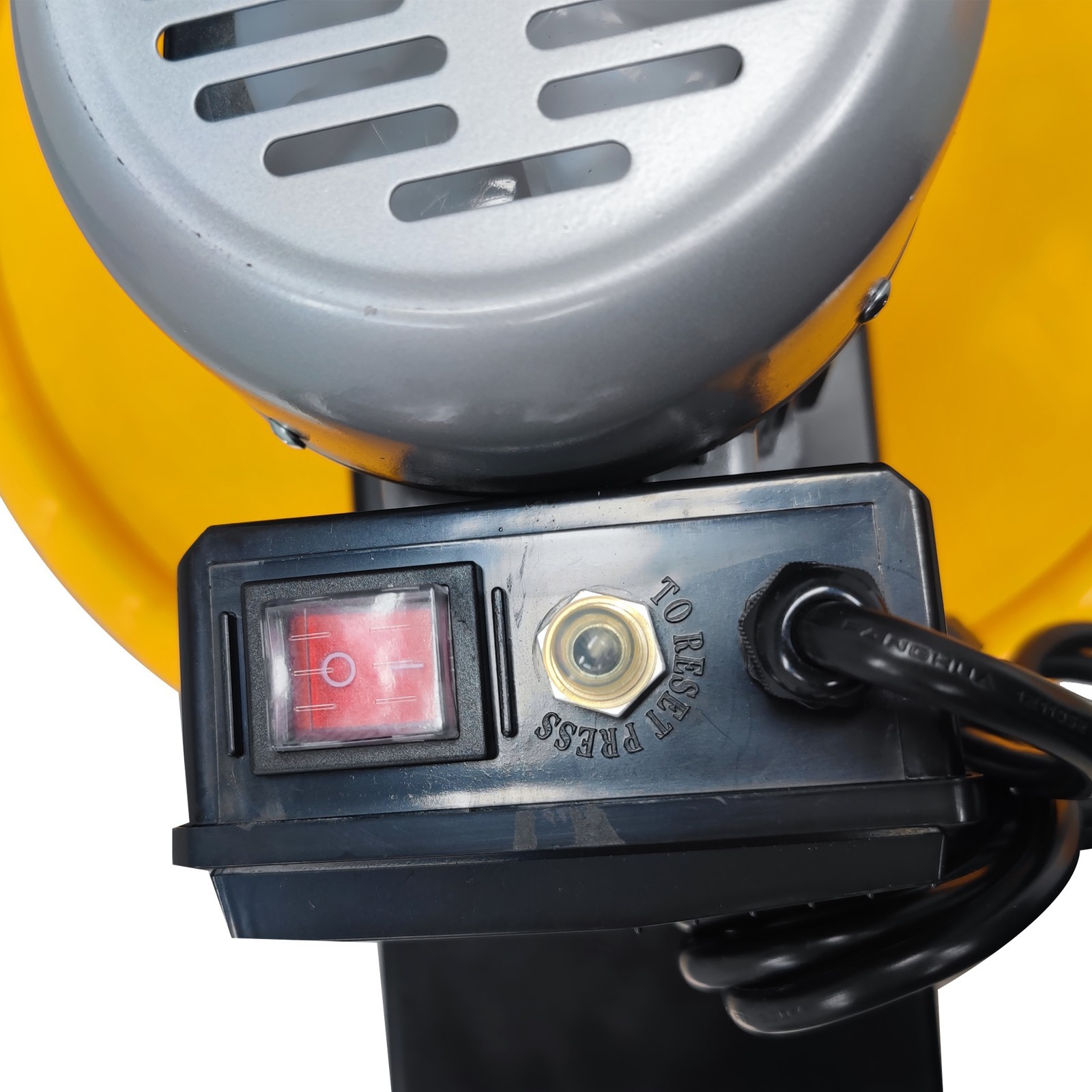 2.3 cu.ft Electric Bucket Mixer Mortar Epoxy Plaster Mixing Machine w/Wheel 375W