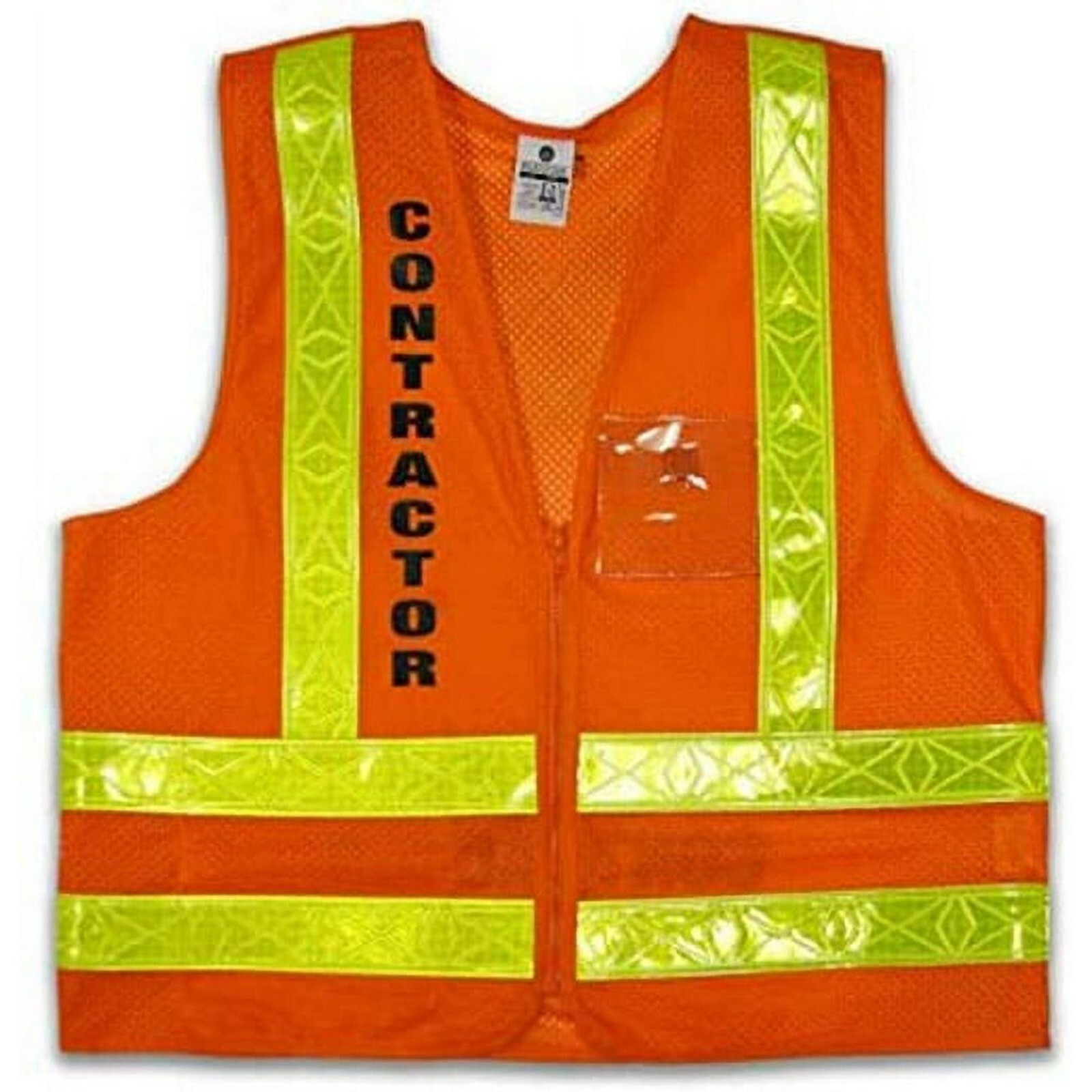 NYCTA Style Contractor Safety Vest 5 Point Breakaway New