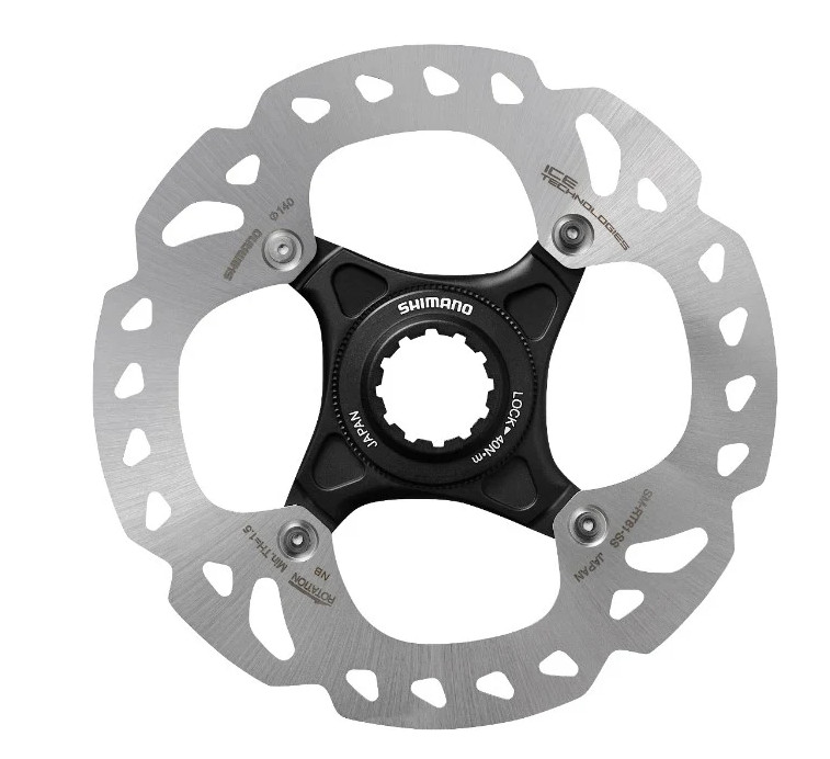Shimano XT SM-RT81 140mm Disc Rotor Center Lock w/Lockring New Free Shipping