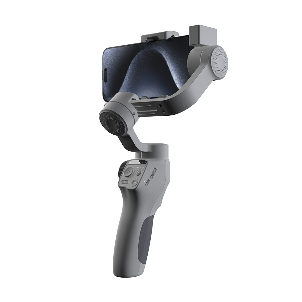 TOALLIN 3-Axis Smartphone Gimbal Stabilizer with AI Tracking for iPhone/Android
