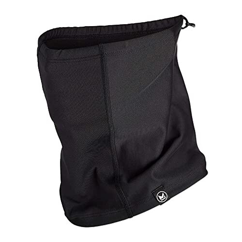 Mission All Season Adjustable Gaiter Face Mask Neck Covering in Black - OSFM