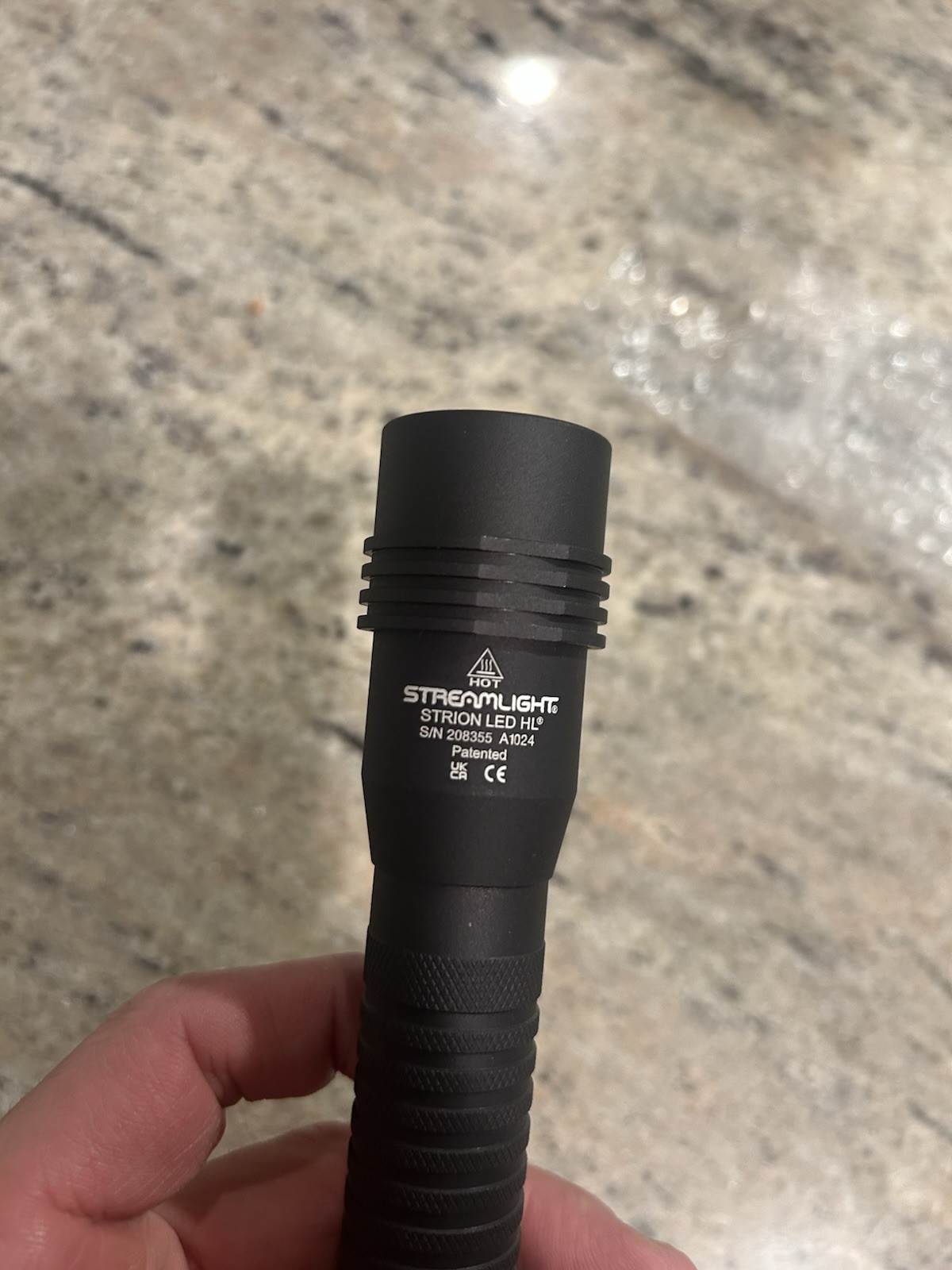 New Streamlight Strion LED HL flashlight with charging base,battery and cables