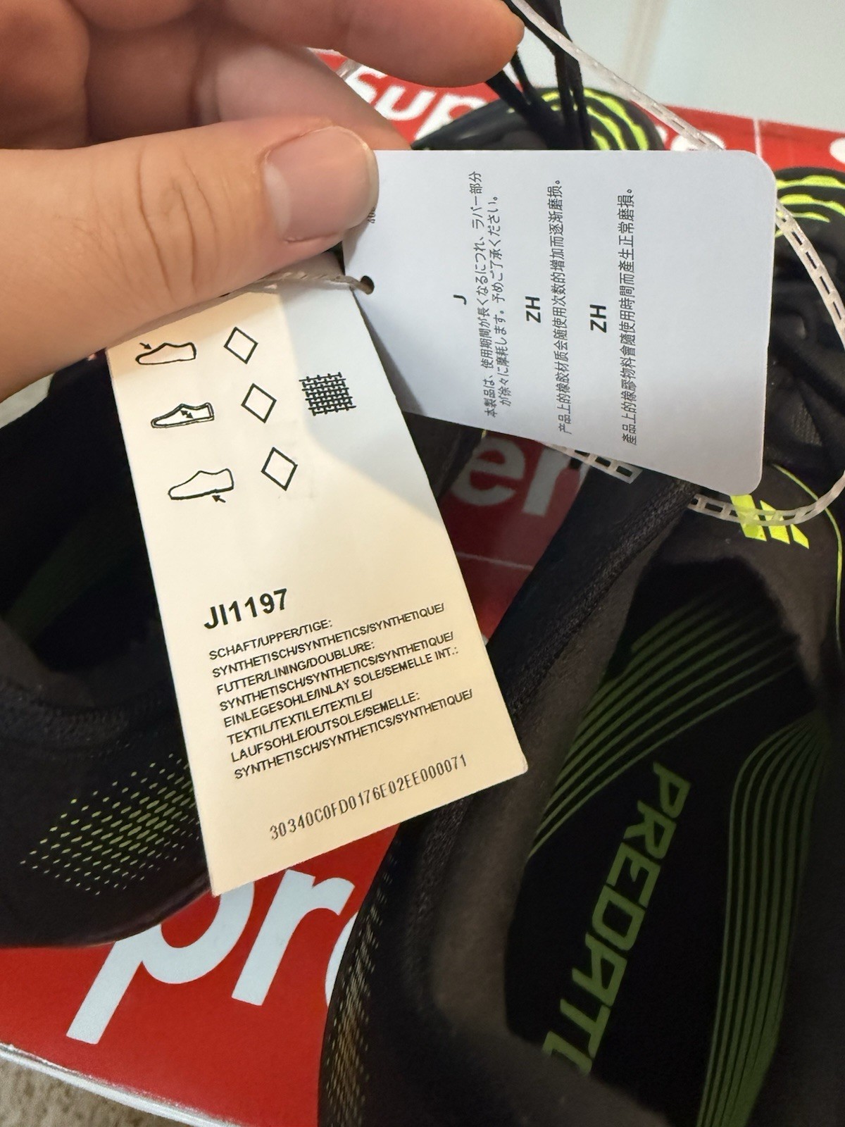 Adidas Predator Pro FG Electric Stealth Pack Soccer Cleats JI1197 Men’s Size 10