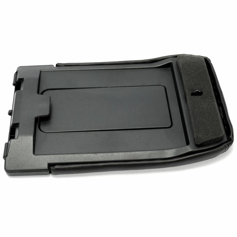 Center Console Lid Kit Arm Rest for 99-07 Chevy Silverado GMC Sierra Black 1999